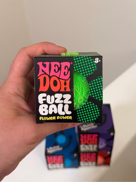 Schylling Other - Needoh Flower Power Fuzz Ball (1 PC) – Green